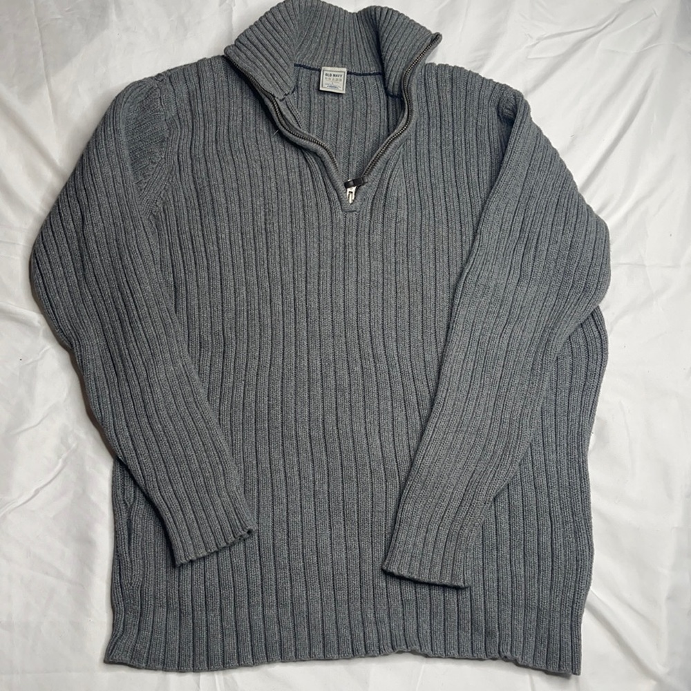 Old navy grey sweater medium